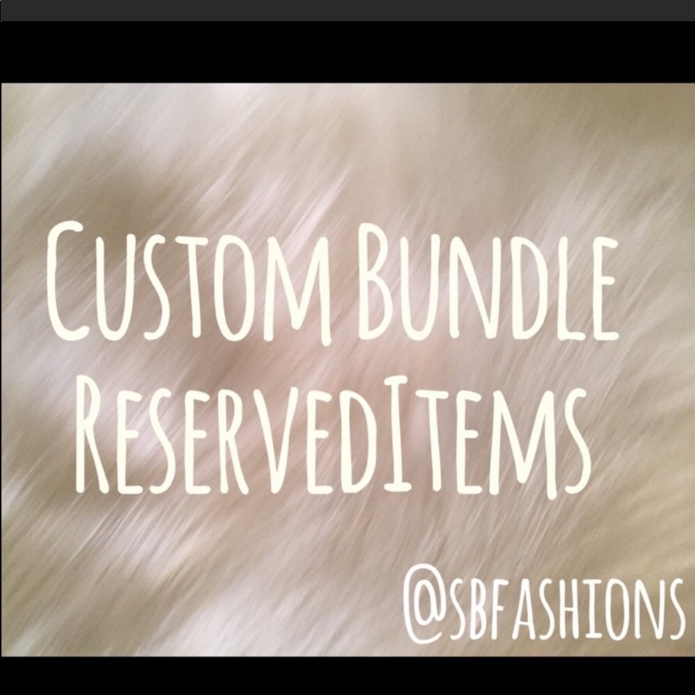 ❌CustomBundleHold❌